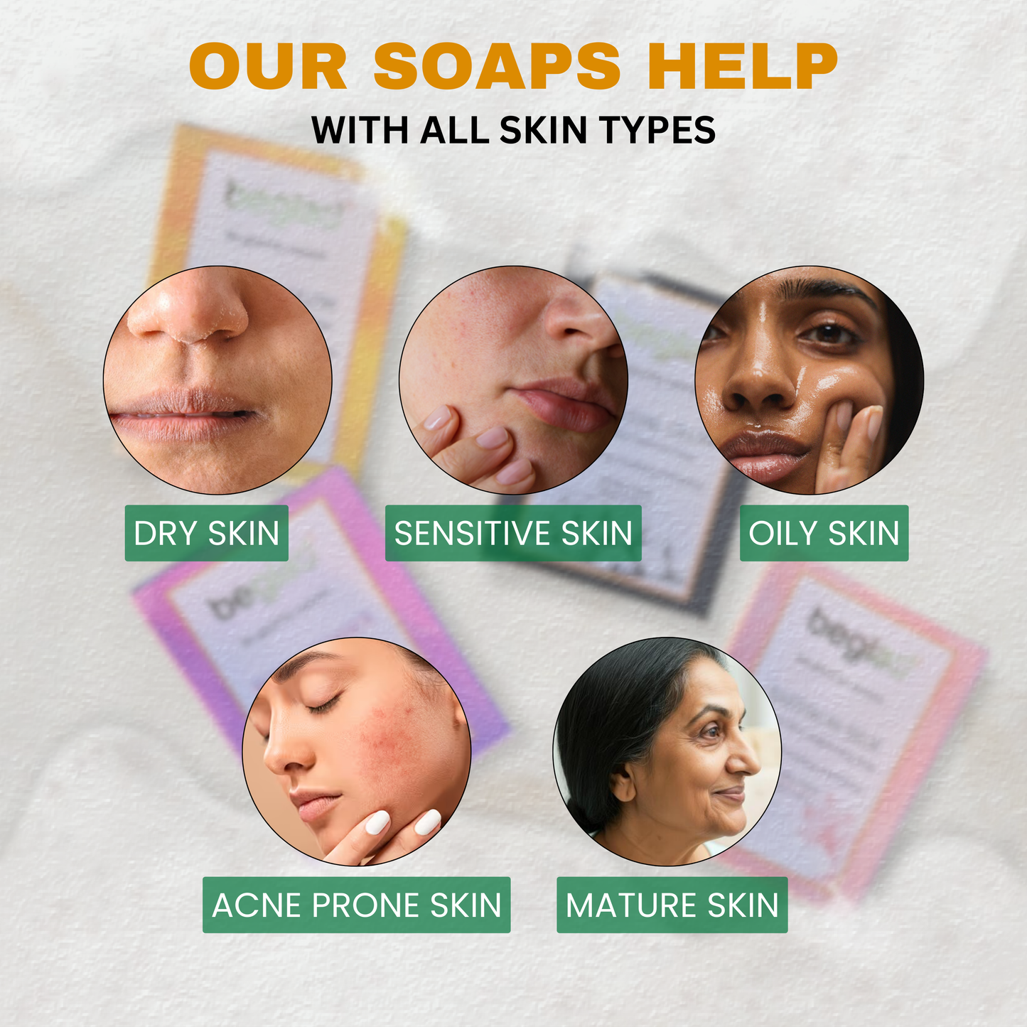 Saffron Silk Soap - Natural Skin Brightening Soap