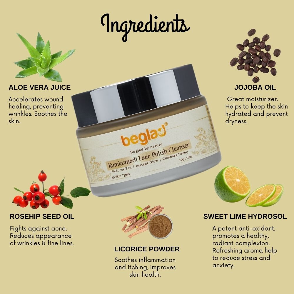 Kumkumadi Face Polish Cleanser