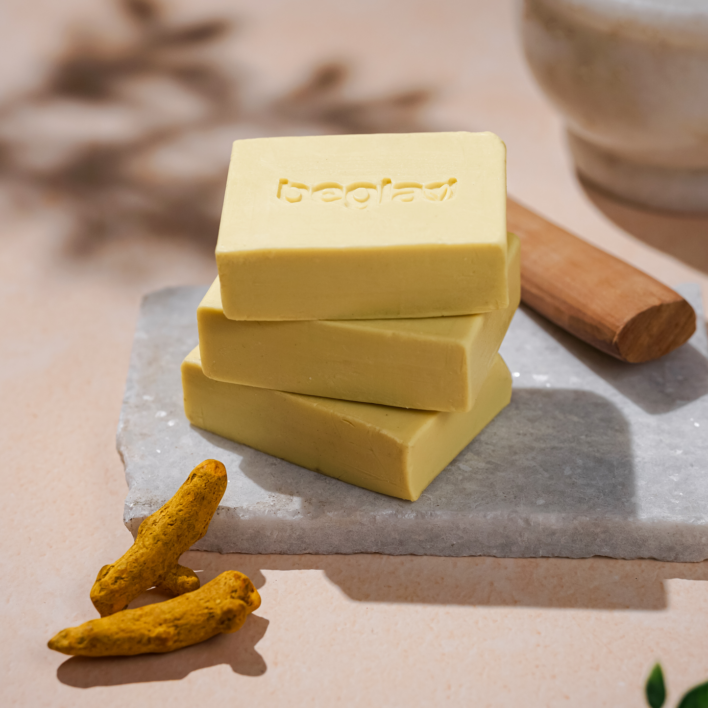 Golden Glow - Pure Haldi & Chandan Soap