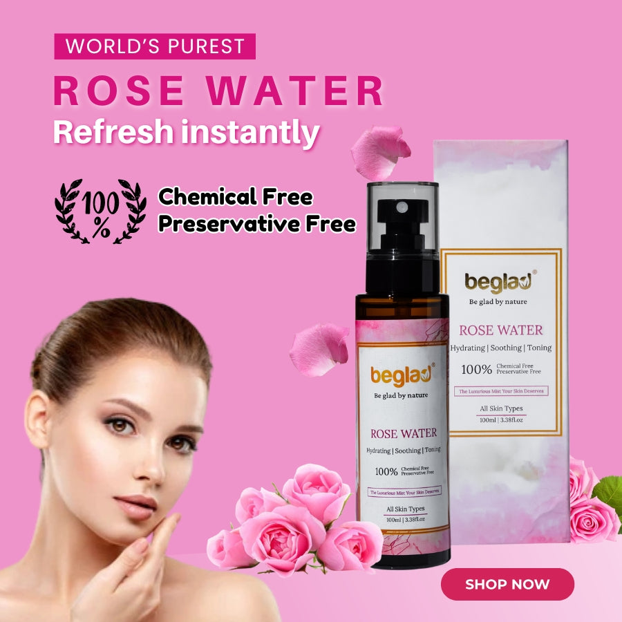 Rose Water - 100% Chemical & Preservative Free