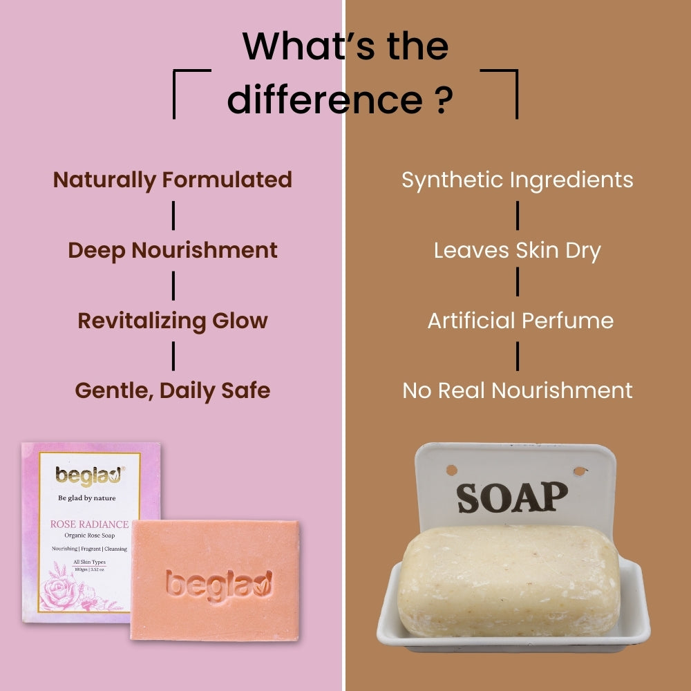 Magic Rose Soap - Infused with Rose Petals