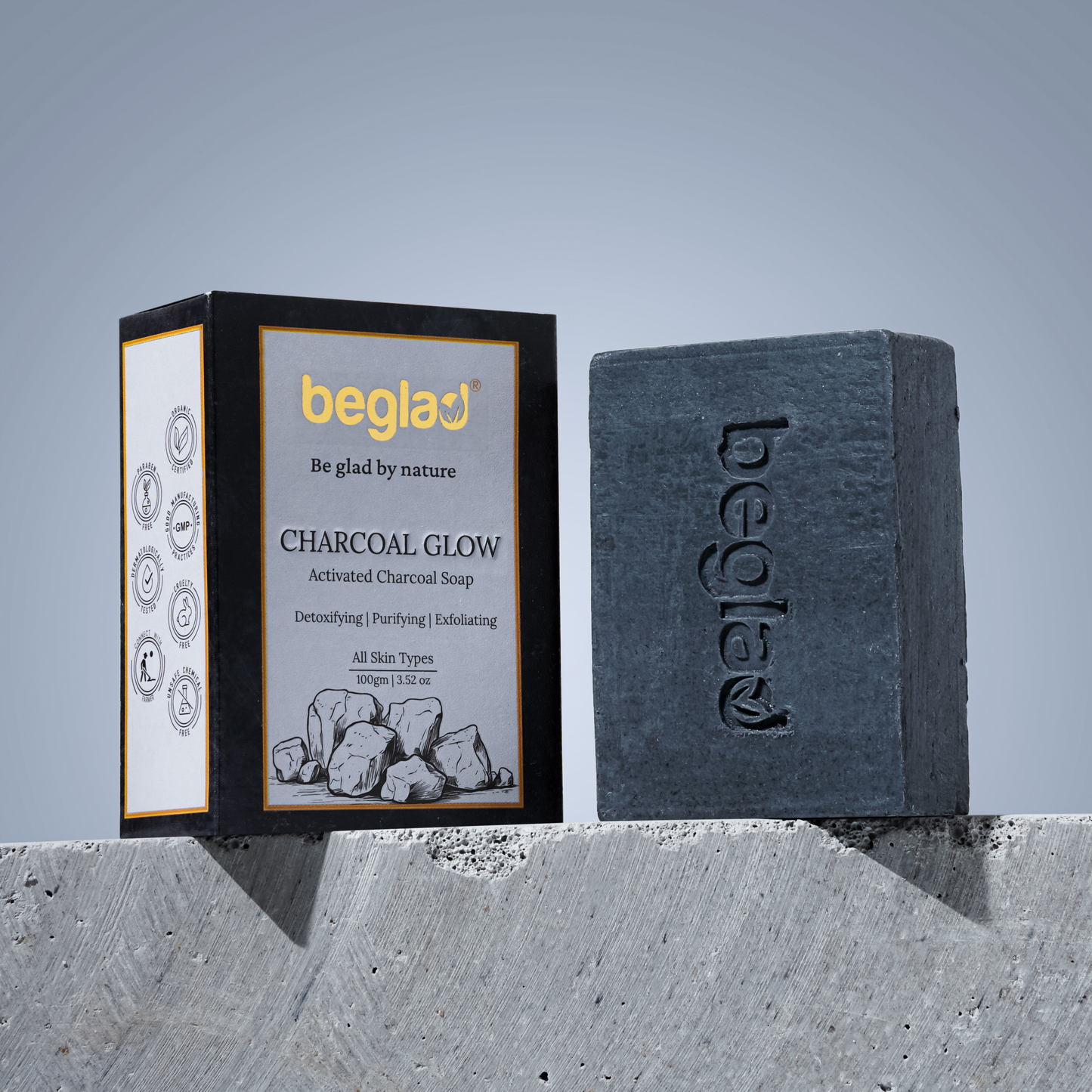 Charcoal Glow - Active Charcoal Soap