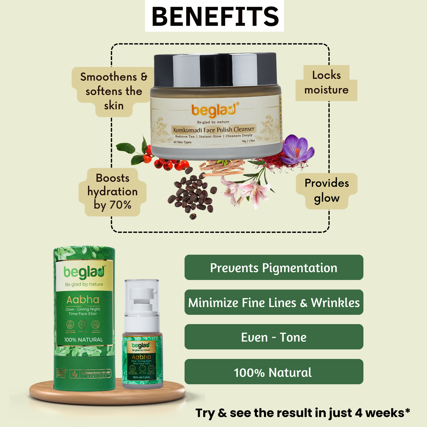 Kumkumadi Brightening & Repair Duo