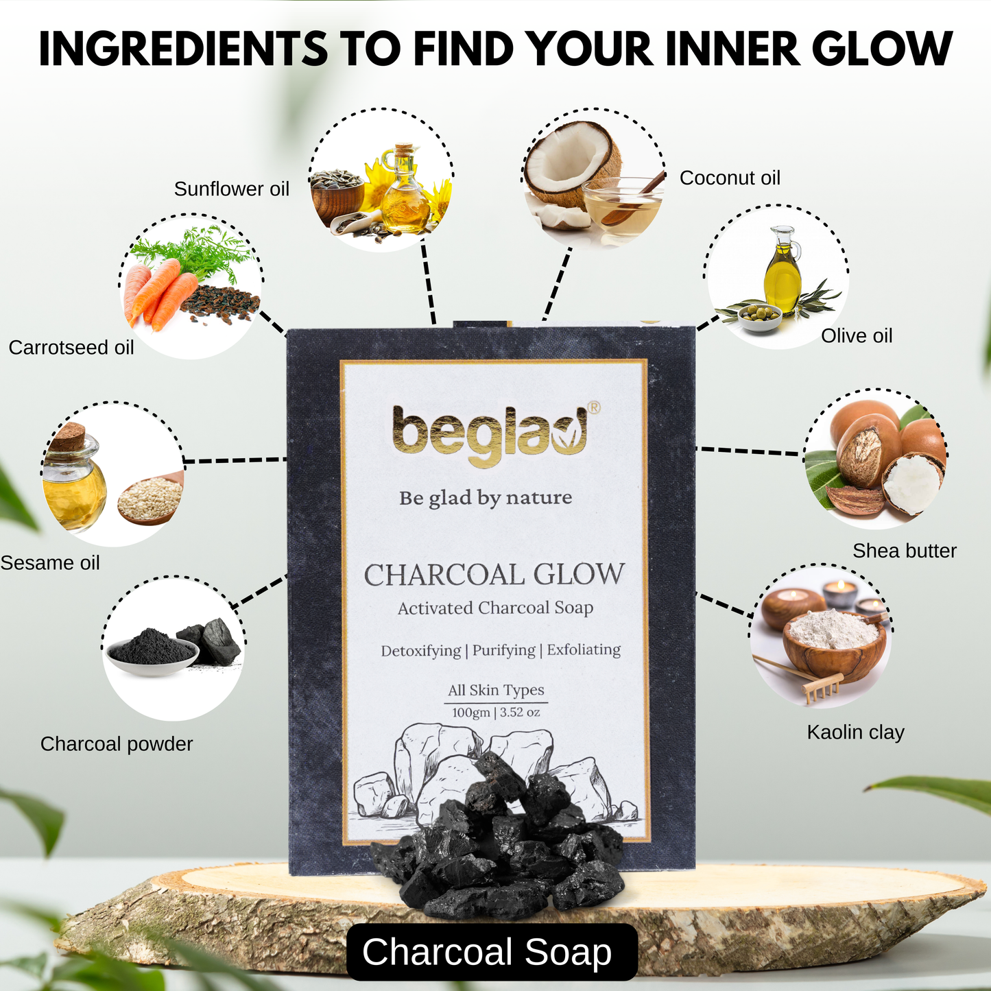 Charcoal Glow - Active Charcoal Soap