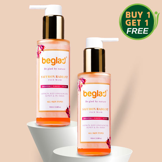 Saffron Radiant Face wash (Buy 1 Get 1 Free)